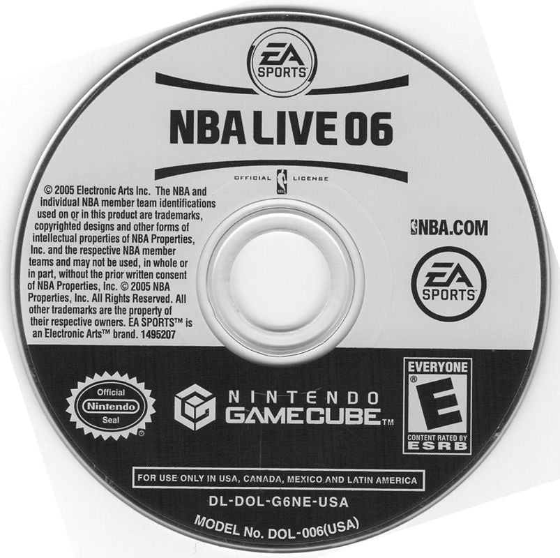NBA Live 06 - GameCube