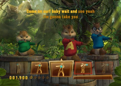 Alvin and the Chipmunks: Chipwrecked - Wii