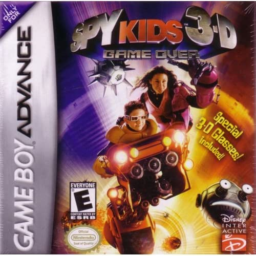 Spy Kids 3D Game Over - Game Boy Advance