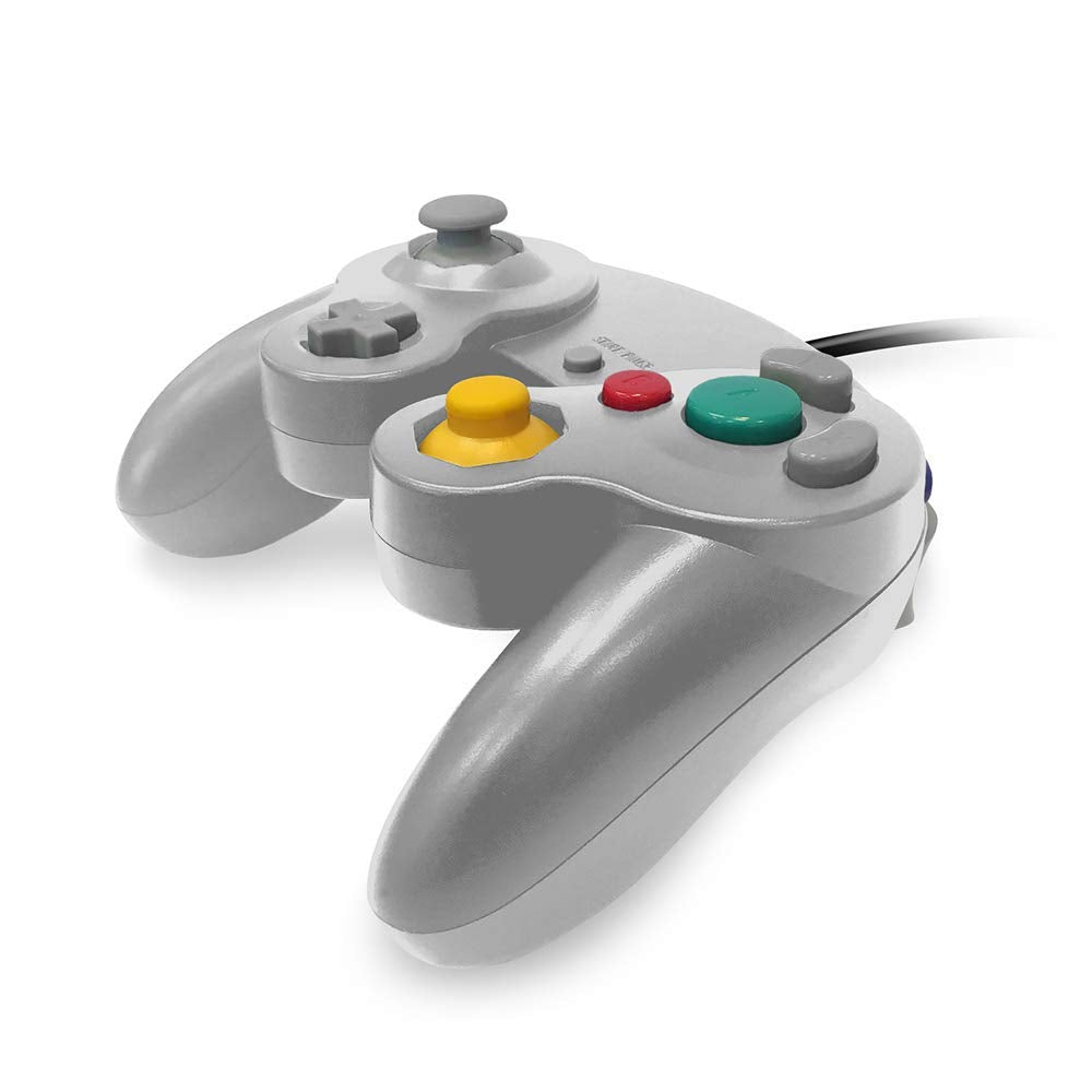Wired Controller for Nintendo GameCube / Wii - Platinum / Silver