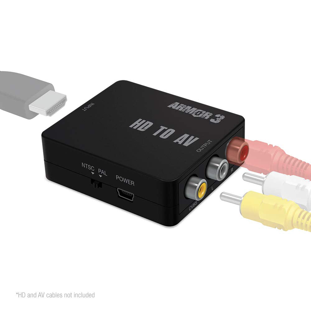 NuScope HD to AV Universal Converter Box (for Modern Console to Older TV)