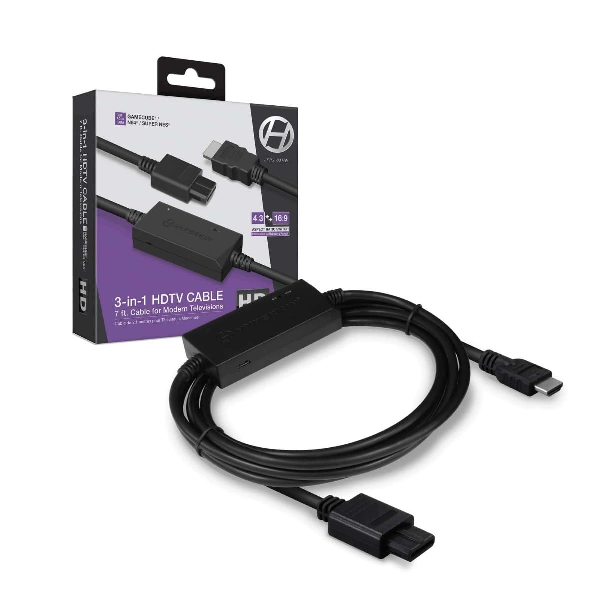 HDTV Cable for Nintendo GameCube, N64, and SNES