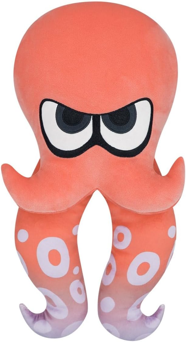Octoling Octopus Red Splatoon 16" Plush