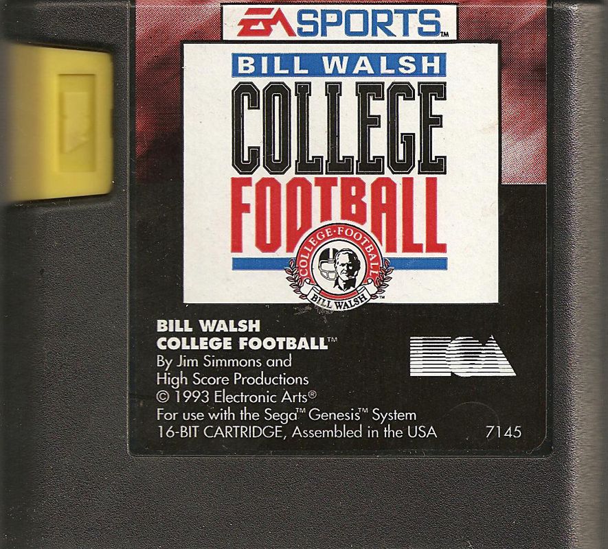 Bill Walsh College Football - SEGA Genesis