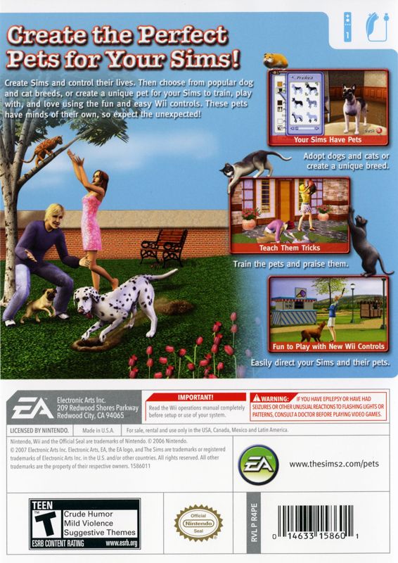 The Sims 2: Pets - Wii
