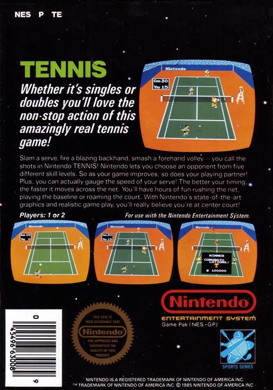 Tennis - NES