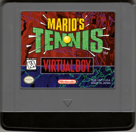 Mario's Tennis - Virtual Boy