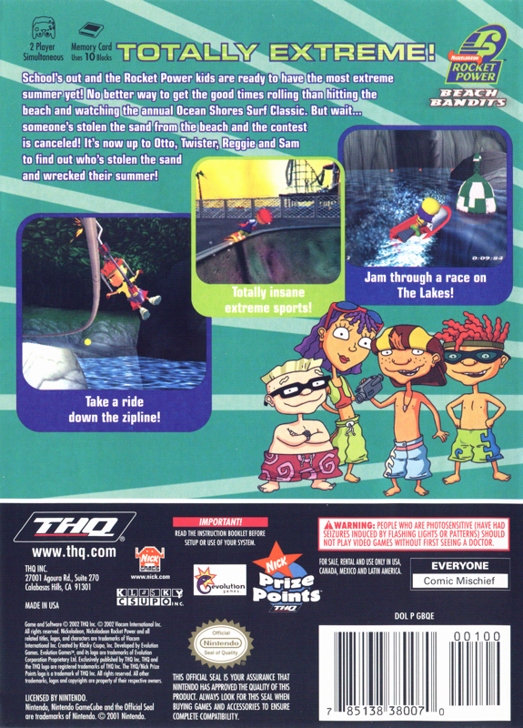 Rocket Power: Beach Bandits - GameCube