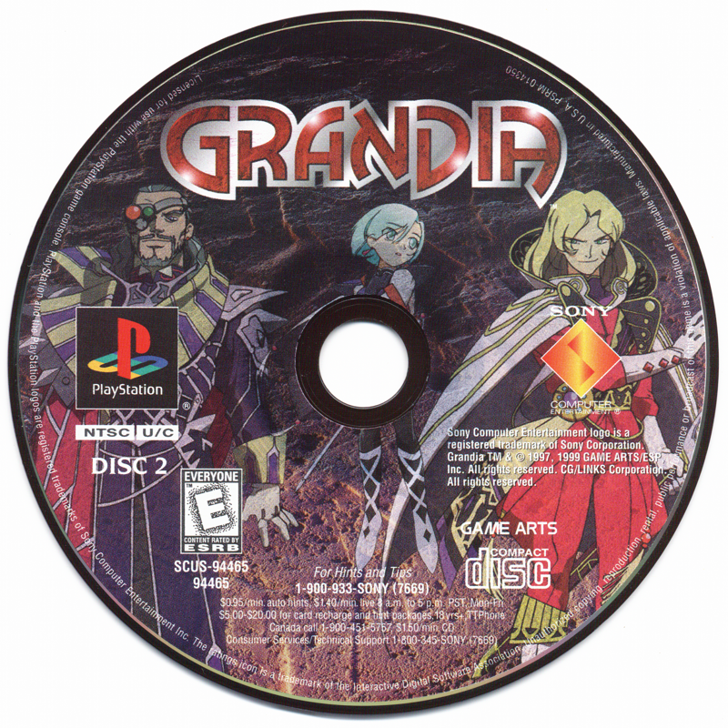 Grandia - PlayStation