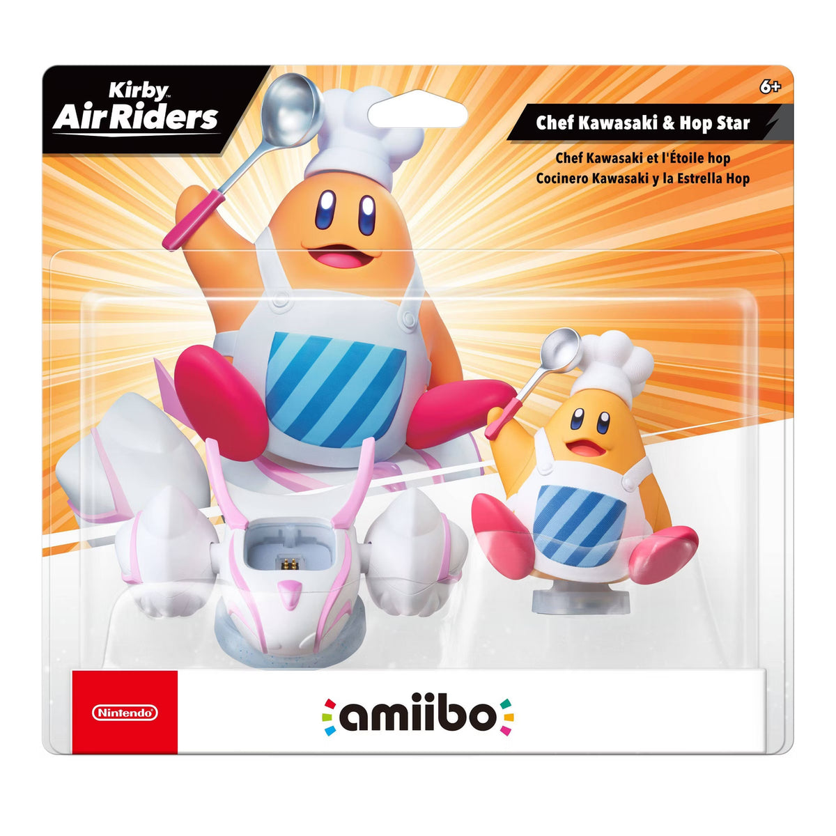 amiibo - Chef Kawasaki & Hop Star - Kirby Air Riders Series