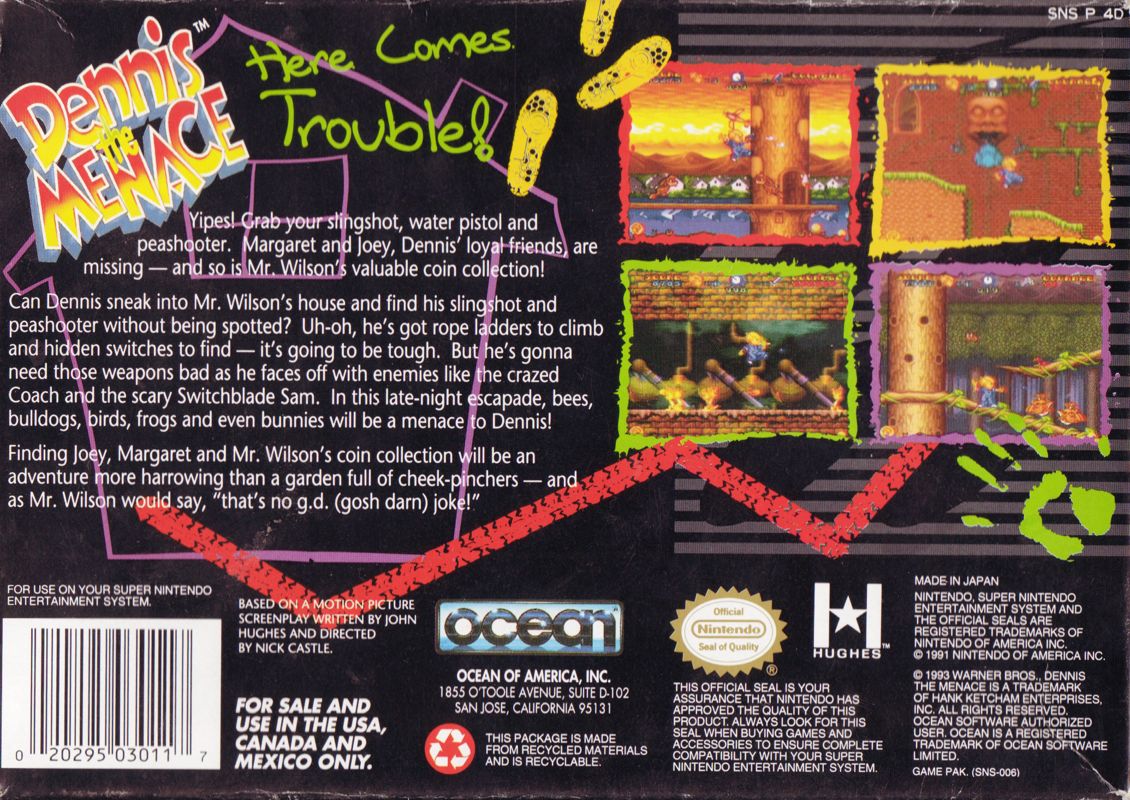 Dennis the Menace - Super Nintendo