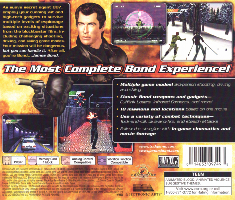 007 Tomorrow Never Dies - PlayStation