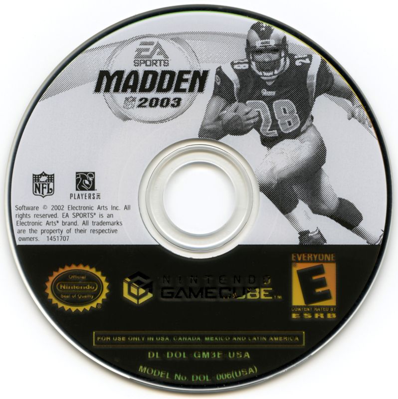 Madden NFL 2003 - GameCube