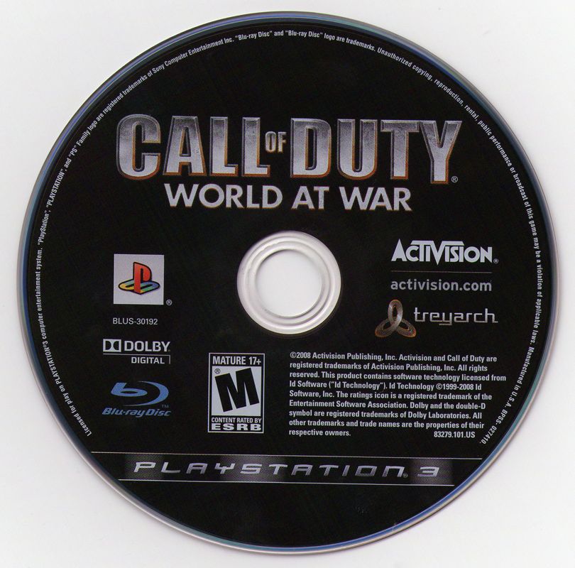 Call of Duty: World at War - PlayStation 3