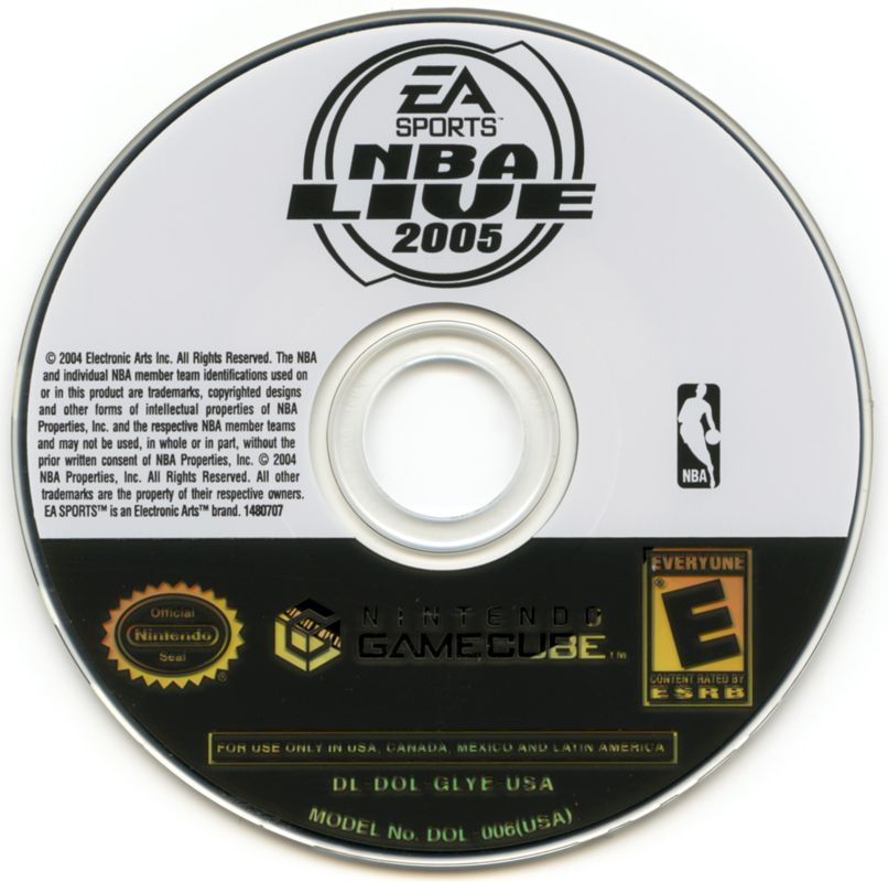 NBA Live 2005 - GameCube