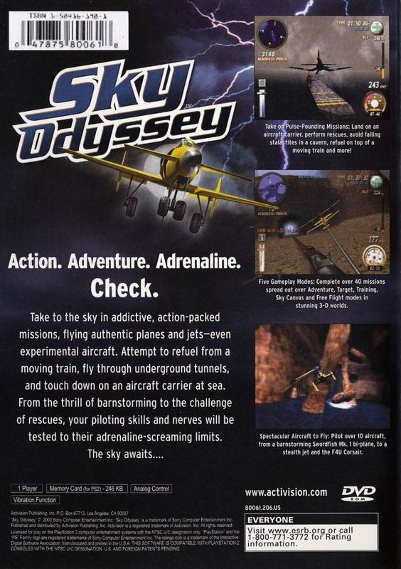 Sky Odyssey - PlayStation 2
