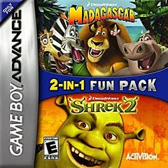 Madagascar and Shrek 2 - Game Boy Advance