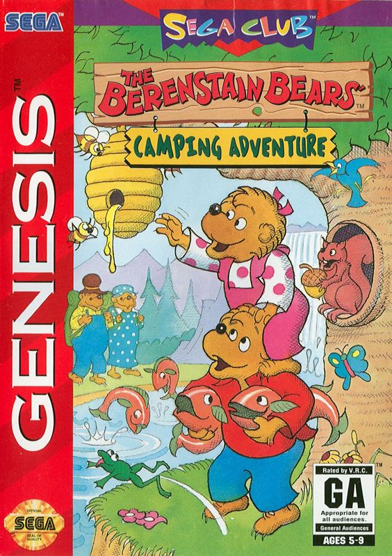 Berenstain Bears' Camping Adventure - SEGA Genesis
