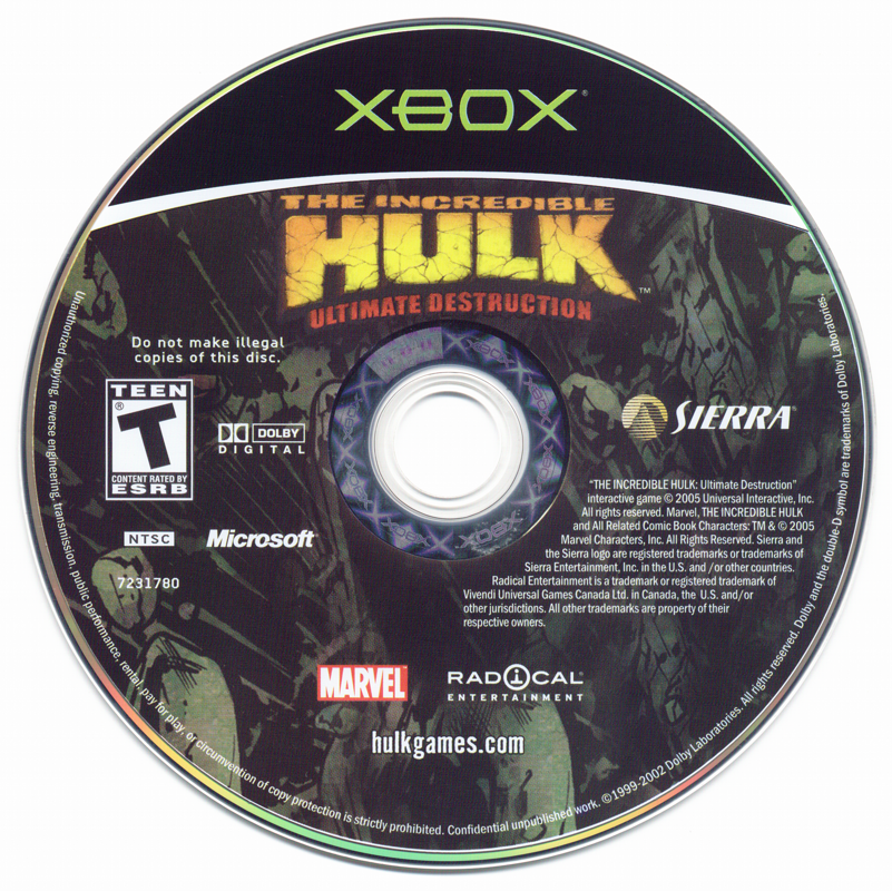Incredible Hulk: Ultimate Destruction - Xbox