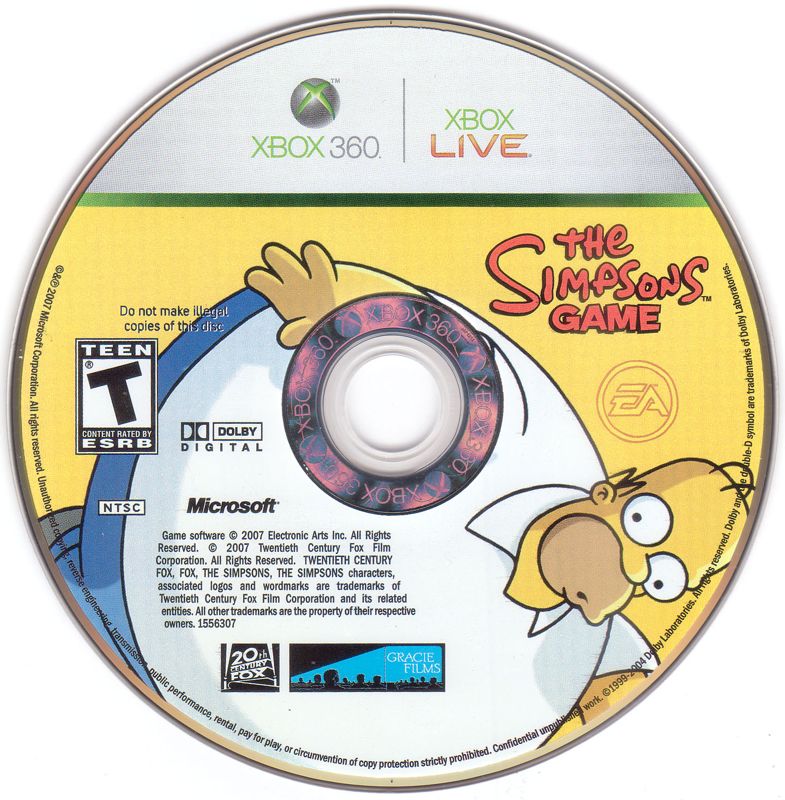 The Simpsons Game - Xbox 360