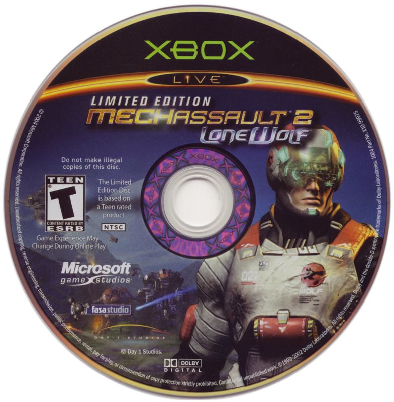 MechAssault 2: Lone Wolf - Limited Edition - Xbox