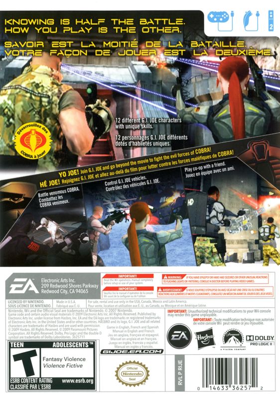 G.I. Joe: The Rise of Cobra - Wii