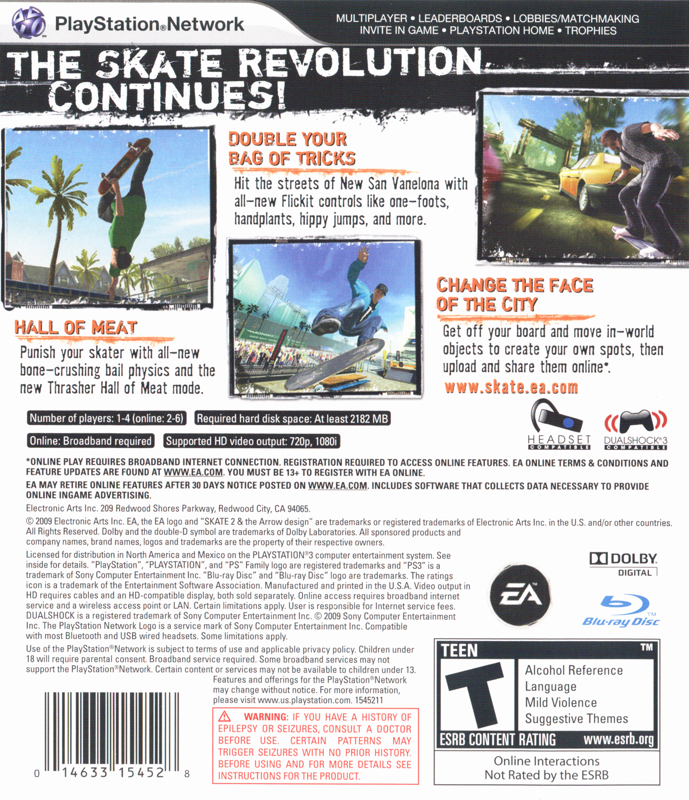Skate 2 - PlayStation 3