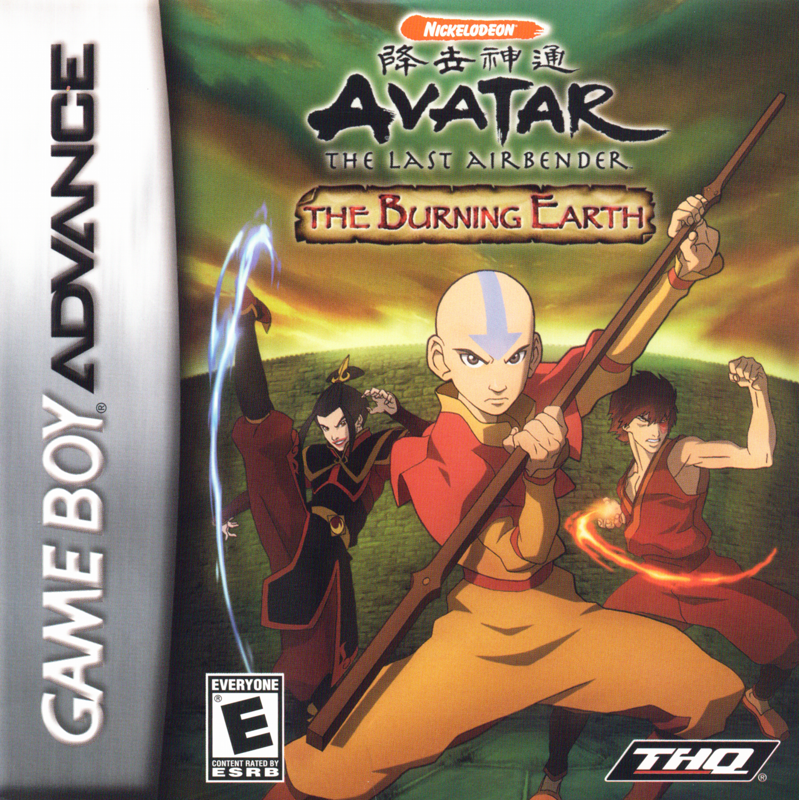 Avatar: The Last Airbender - The Burning Earth - Game Boy Advance