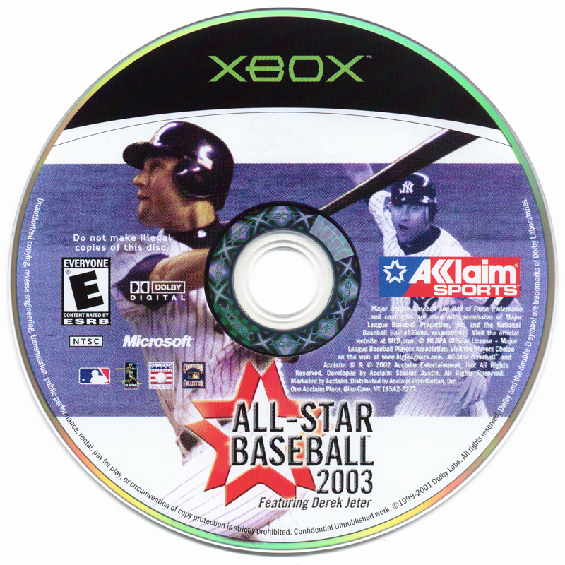 All-Star Baseball 2003 - Xbox