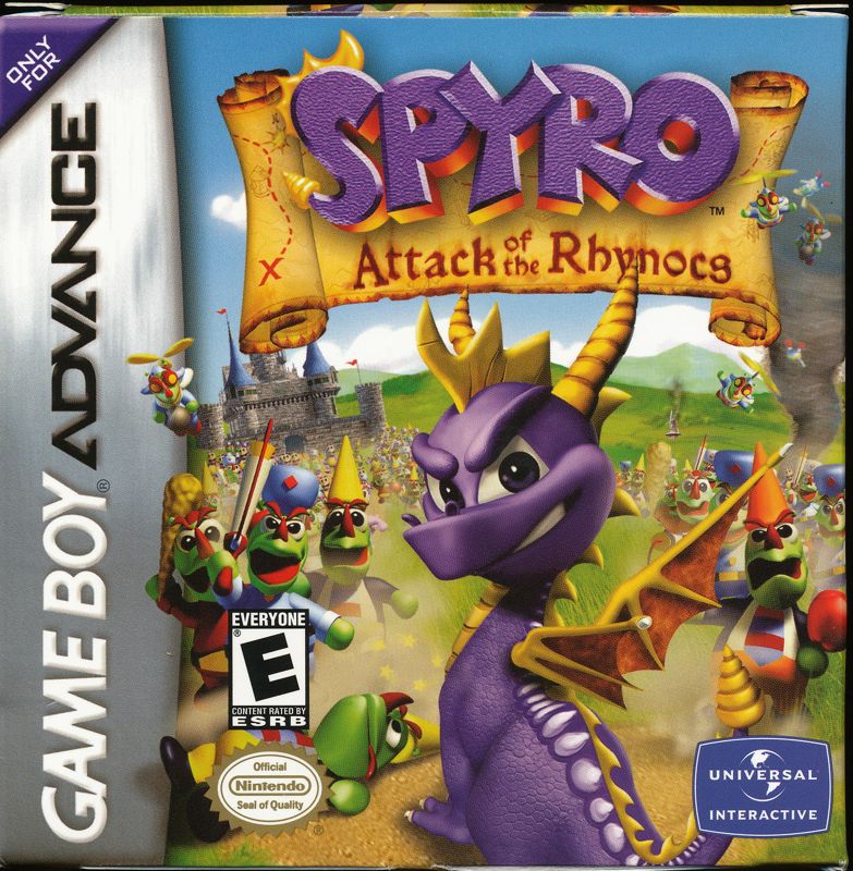 Spyro: Attack of the Rhynocs - Game Boy Advance