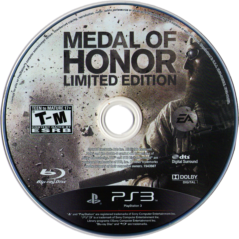 Medal of Honor - Limited Edition - PlayStation 3
