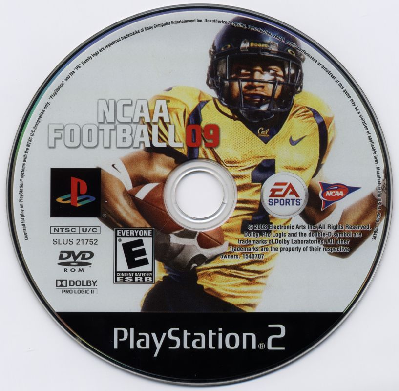 NCAA Football 09 - PlayStation 2
