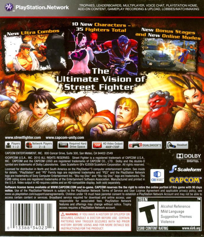 Super Street Fighter IV - PlayStation 3