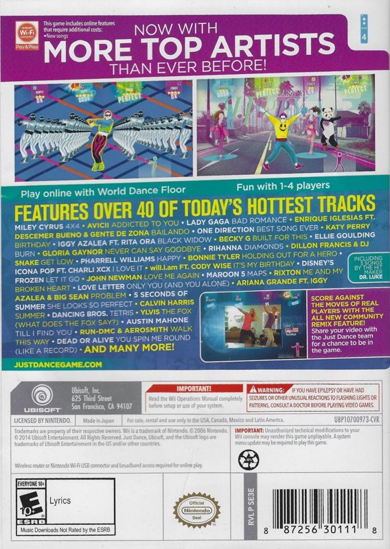 Just Dance 2015 - Wii