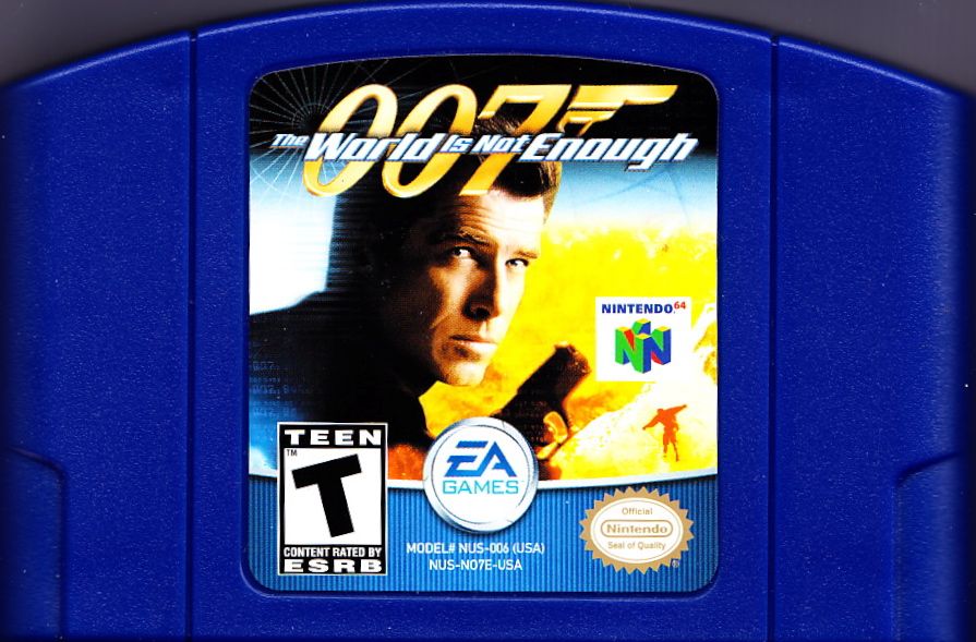 007 The World Is Not Enough (Blue Cartridge) - Nintendo 64