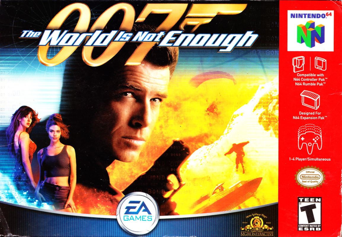 007 The World Is Not Enough (Blue Cartridge) - Nintendo 64