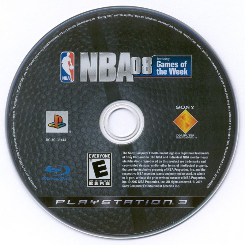 NBA 08 - PlayStation 3