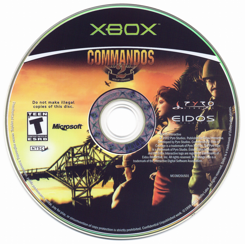 Commandos 2: Men of Courage - Xbox