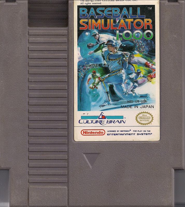 Baseball Simulator 1.000 - NES