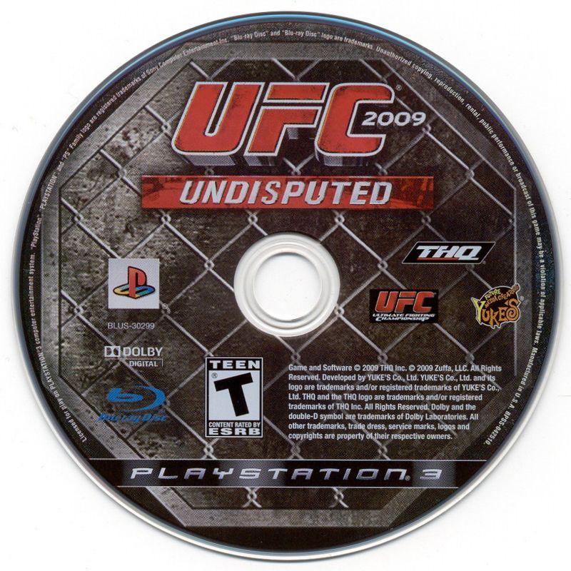 UFC 2009 Undisputed - PlayStation 3
