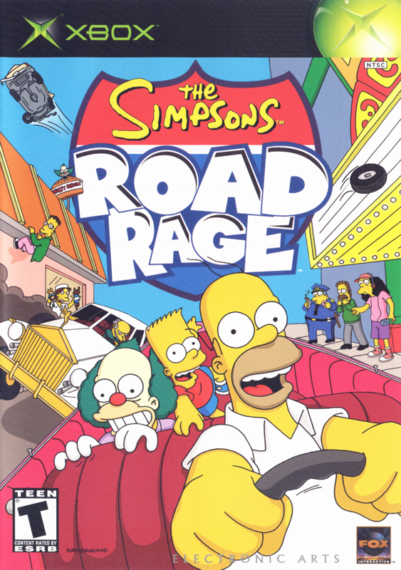 Simpsons: Road Rage - Xbox