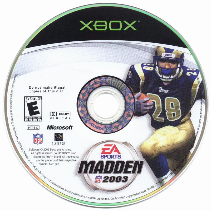 Madden NFL 2003 - Xbox