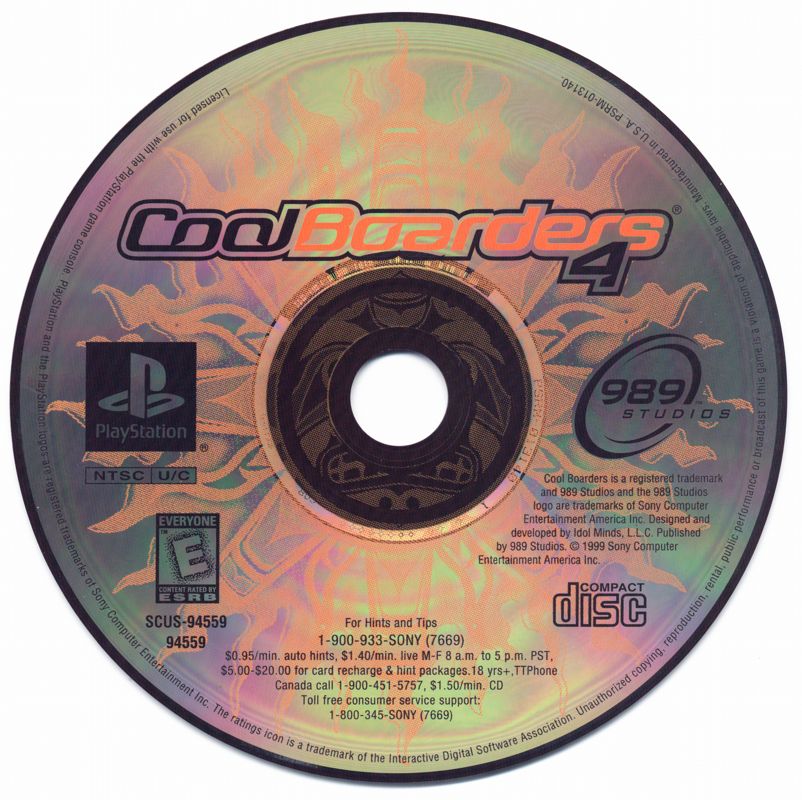 Cool Boarders 4 - PlayStation
