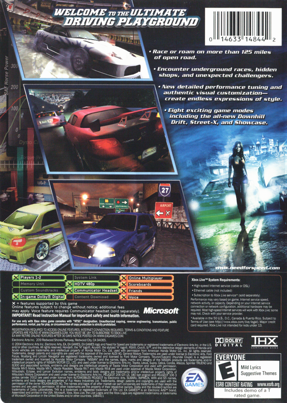 Need for Speed: Underground 2 - Xbox