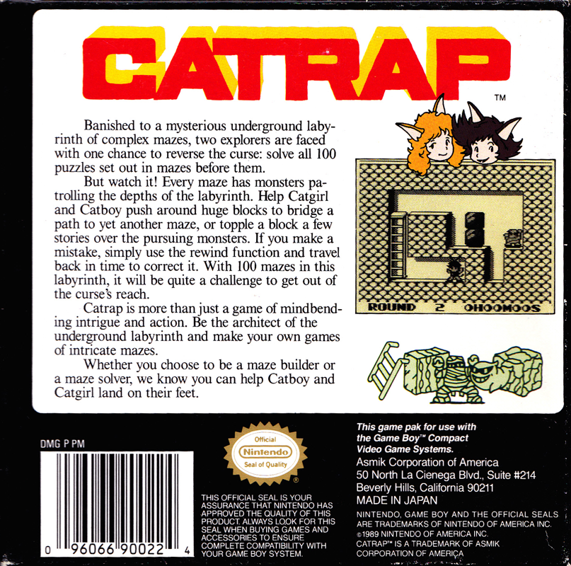 Catrap - Game Boy