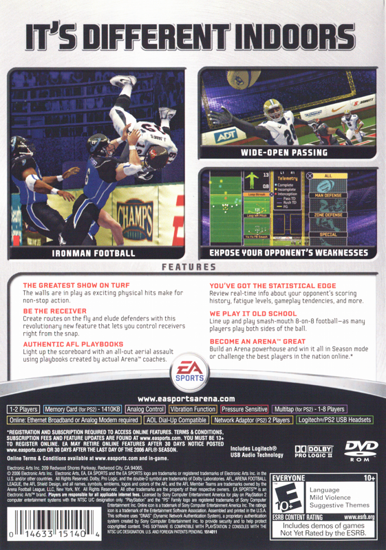 Arena Football - PlayStation 2