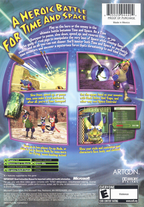 Blinx 2: Masters of Time & Space - Xbox