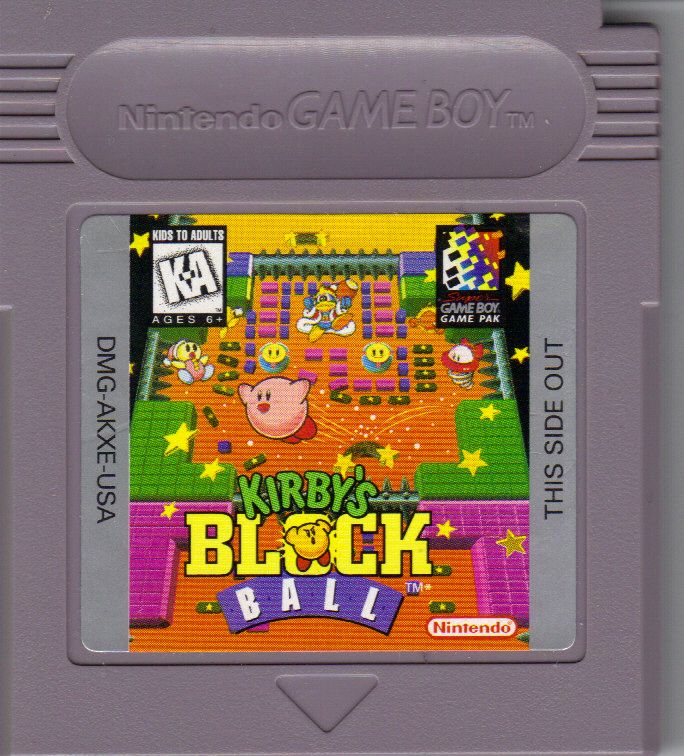 Kirby's Block Ball - Game Boy