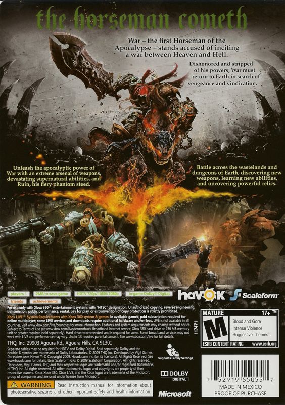 Darksiders - Xbox 360