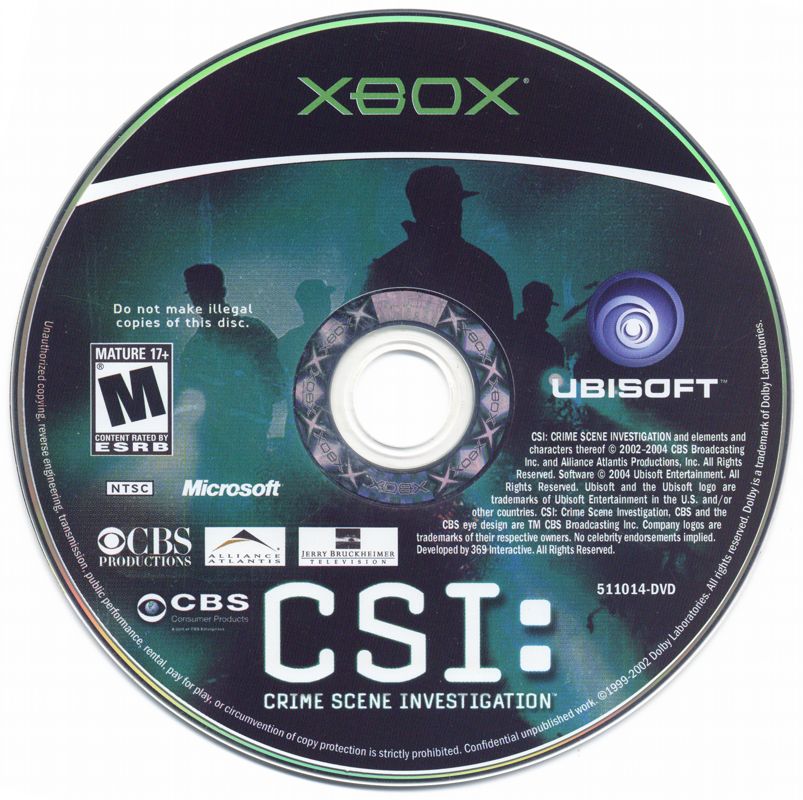 CSI: Crime Scene Investigation - Xbox